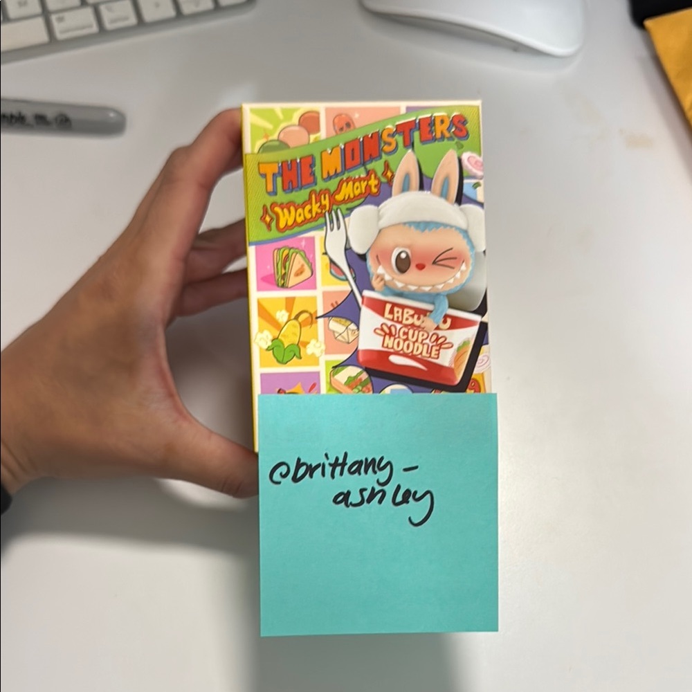 The Monsters - Labubu - Wacky Mart - Cup Noodles (NIB)